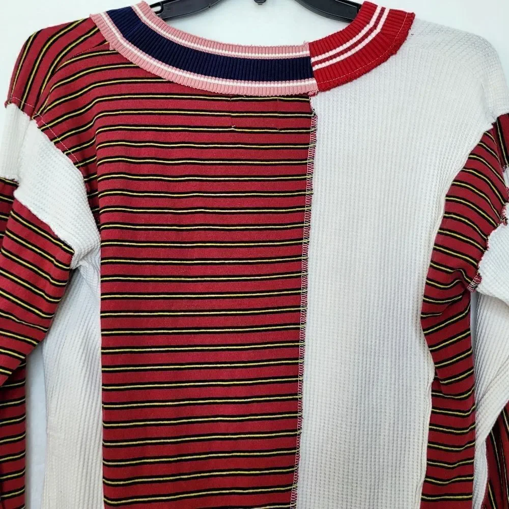 BDG Urban Outfitters Frazer‎ Spliced Slouchy Sweater Size XS